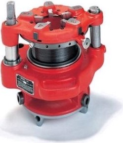 Резьбонарезная головка RIDGID модель 141 65380 с комплектом быстрорежущих гребенок BSPT [65380]